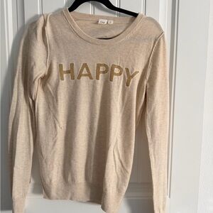 GAP Beige Knit Sweater